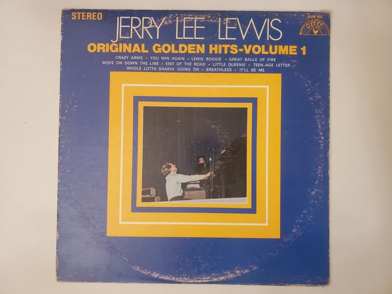 Jerry Lee Lewis Original Golden Hits - Volume 1 vinyl record